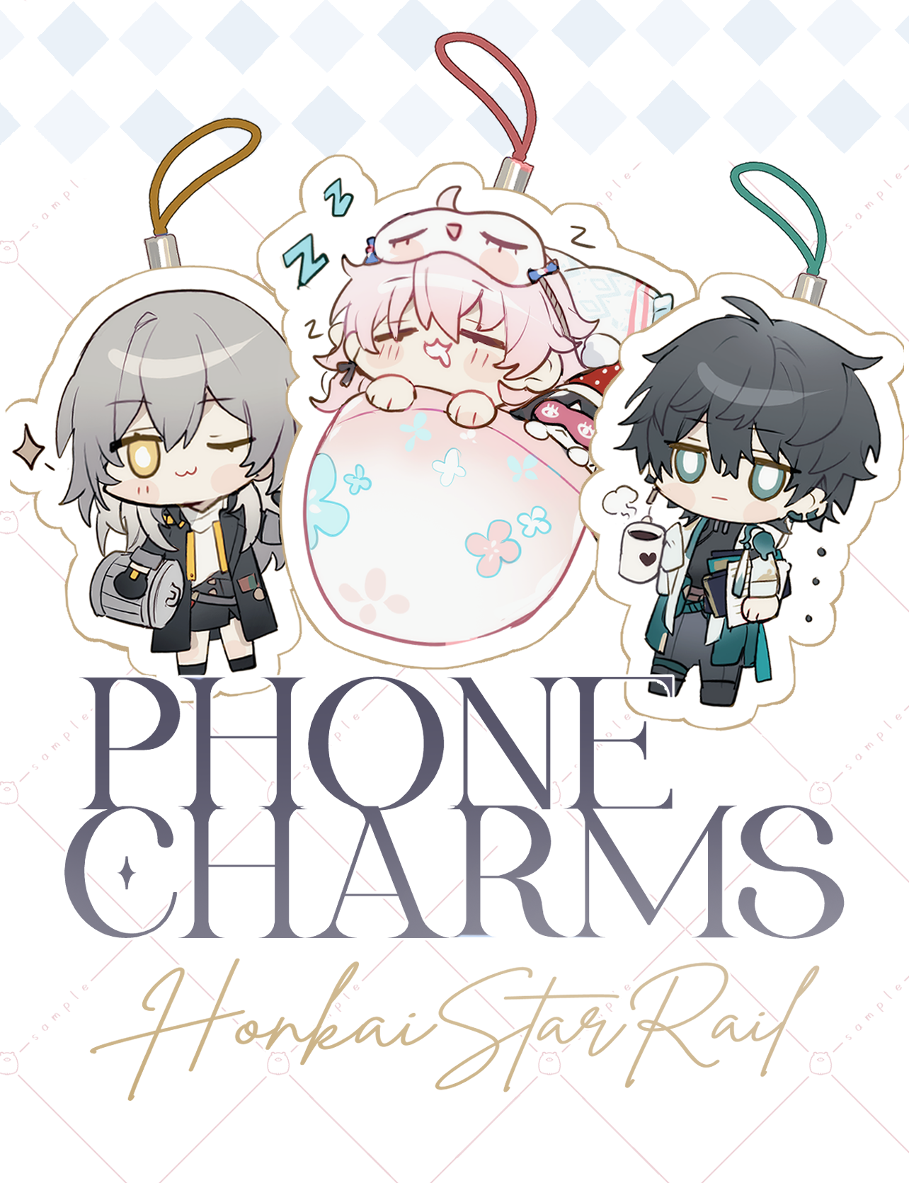 HSR Phone Charms