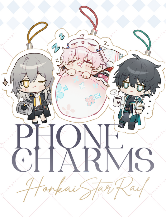 HSR Phone Charms