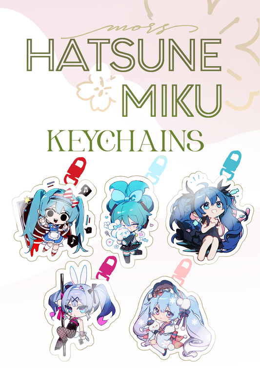 Keychains - Hatsune Miku