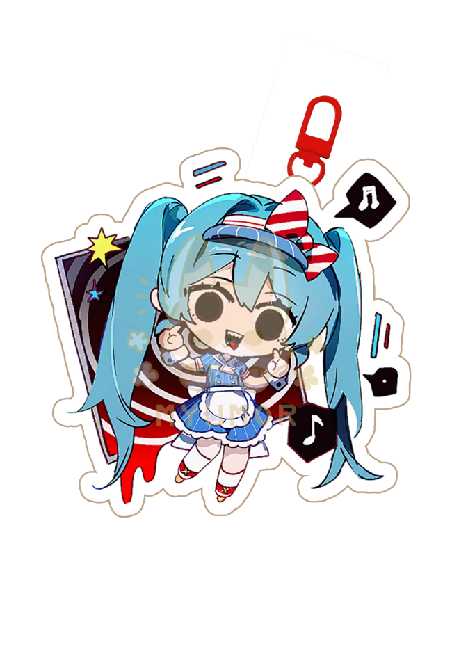 Keychains - Hatsune Miku